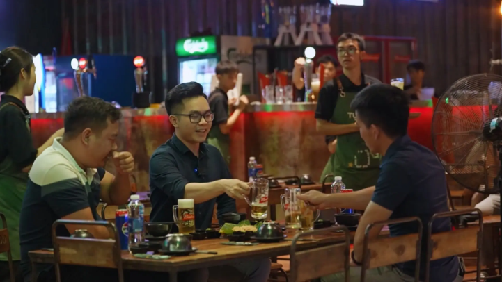 Đã uống rượu bia, không lái xe!